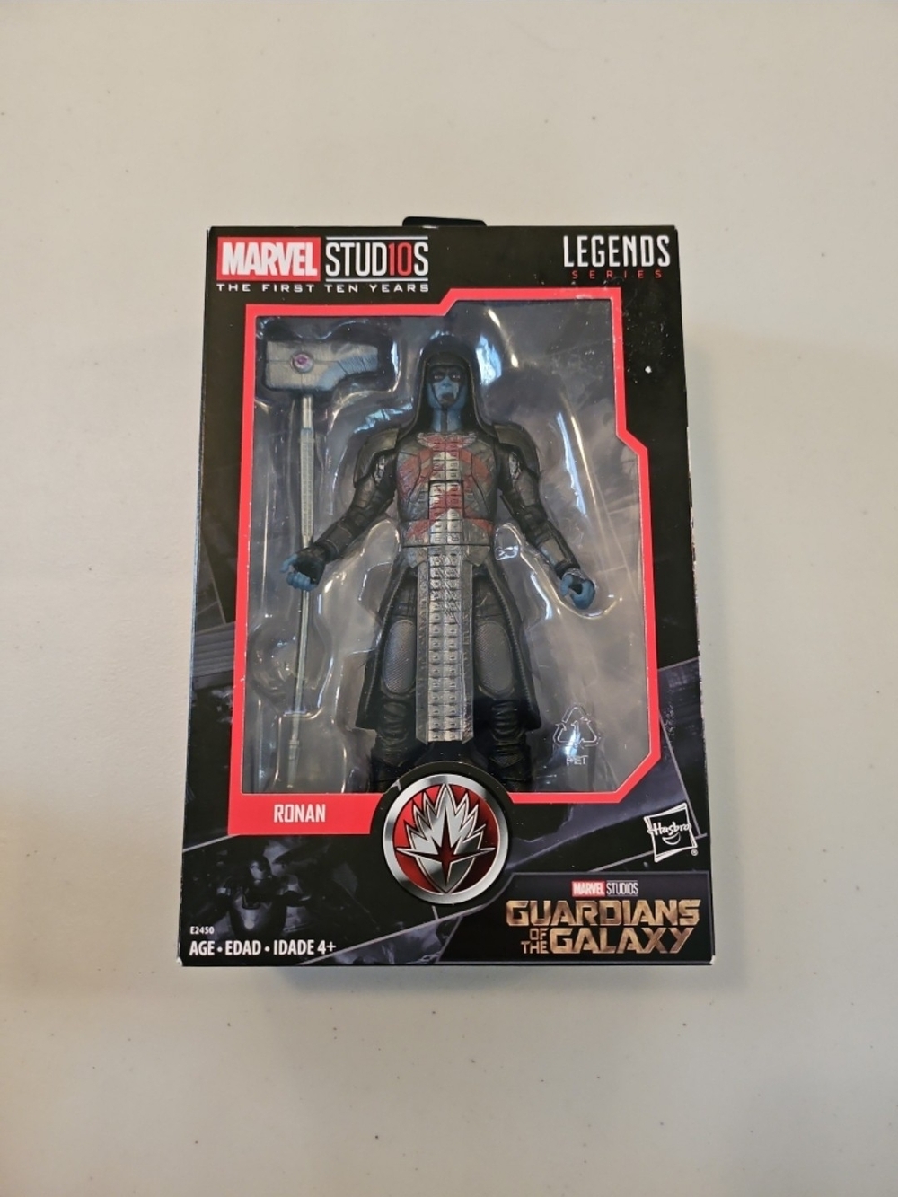 Marvel Legends The First Ten Years Guardians of the Galaxy Ronan